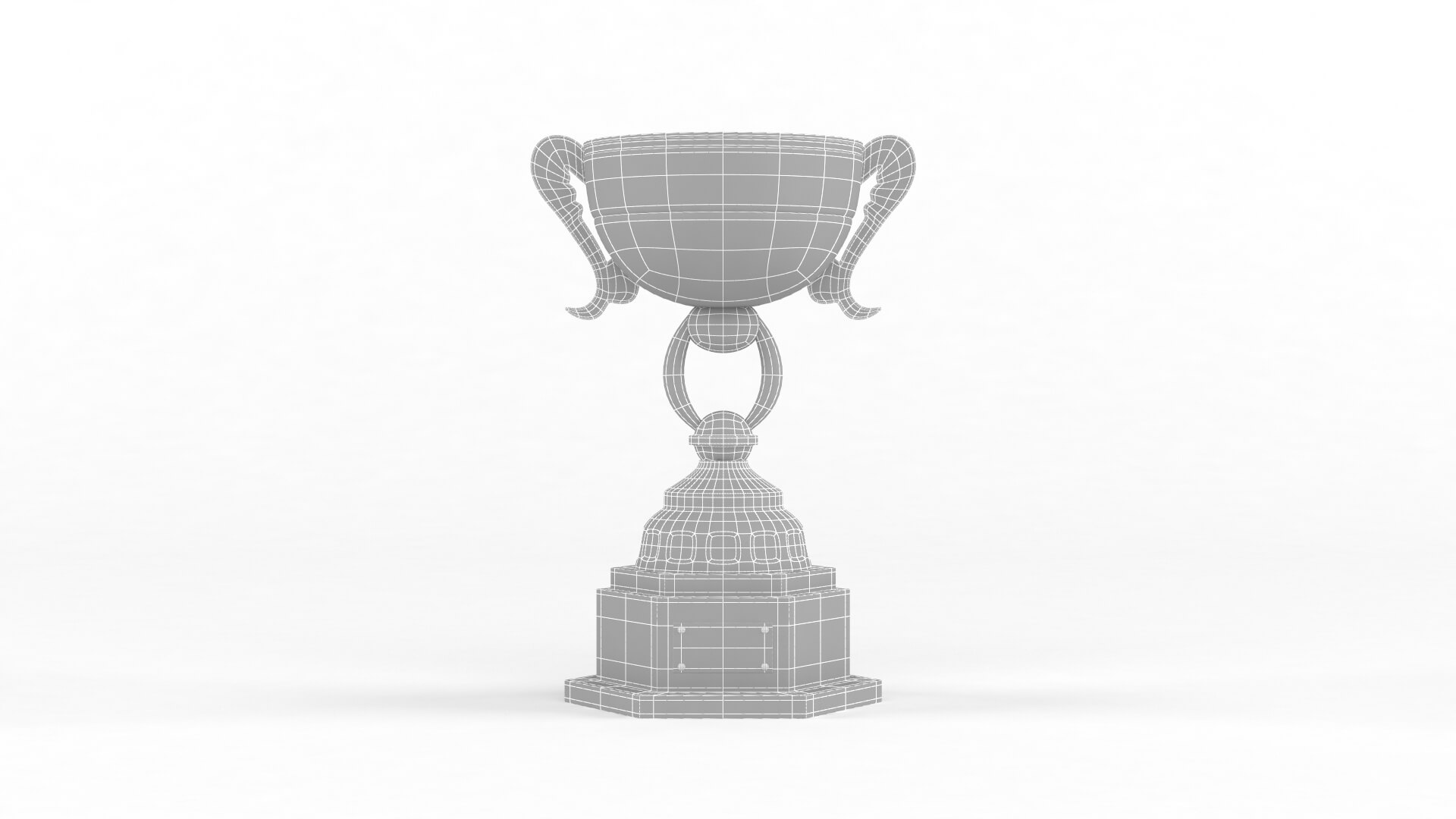 Trophy Cup Collection 3D Model