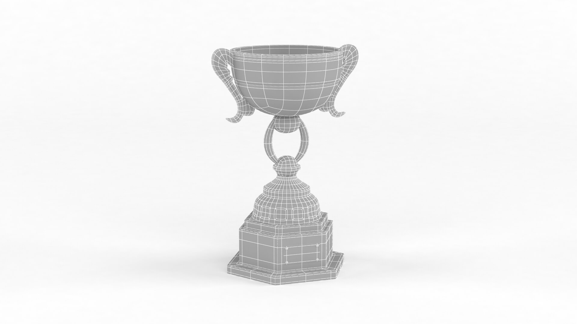 Trophy Cup Collection 3D Model