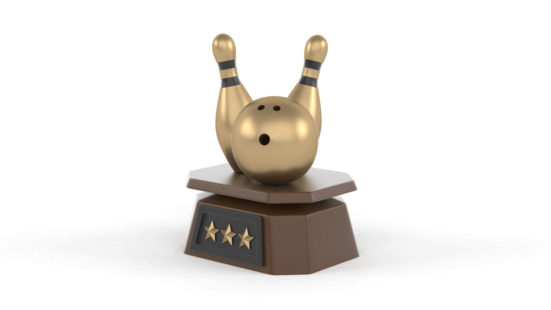 Trophy Cup Collection 3D Model