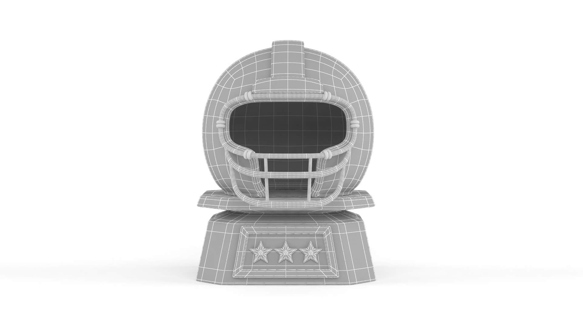 Trophy Cup Collection 3D Model
