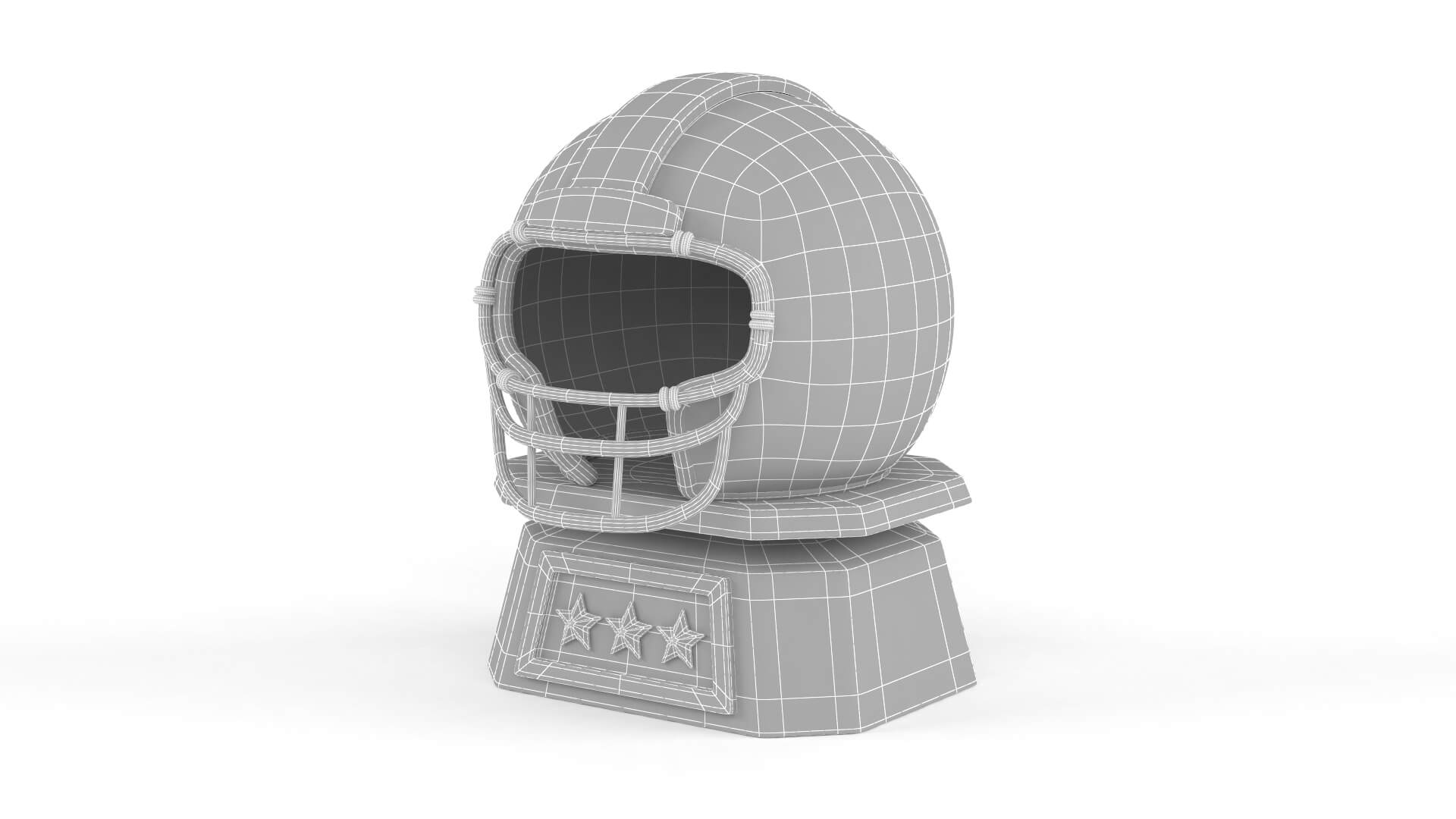 Trophy Cup Collection 3D Model