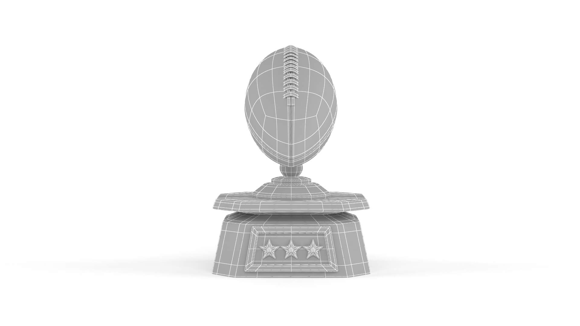 Trophy Cup Collection 3D Model