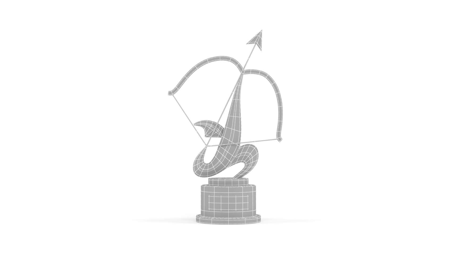 Trophy Cup Collection 3D Model