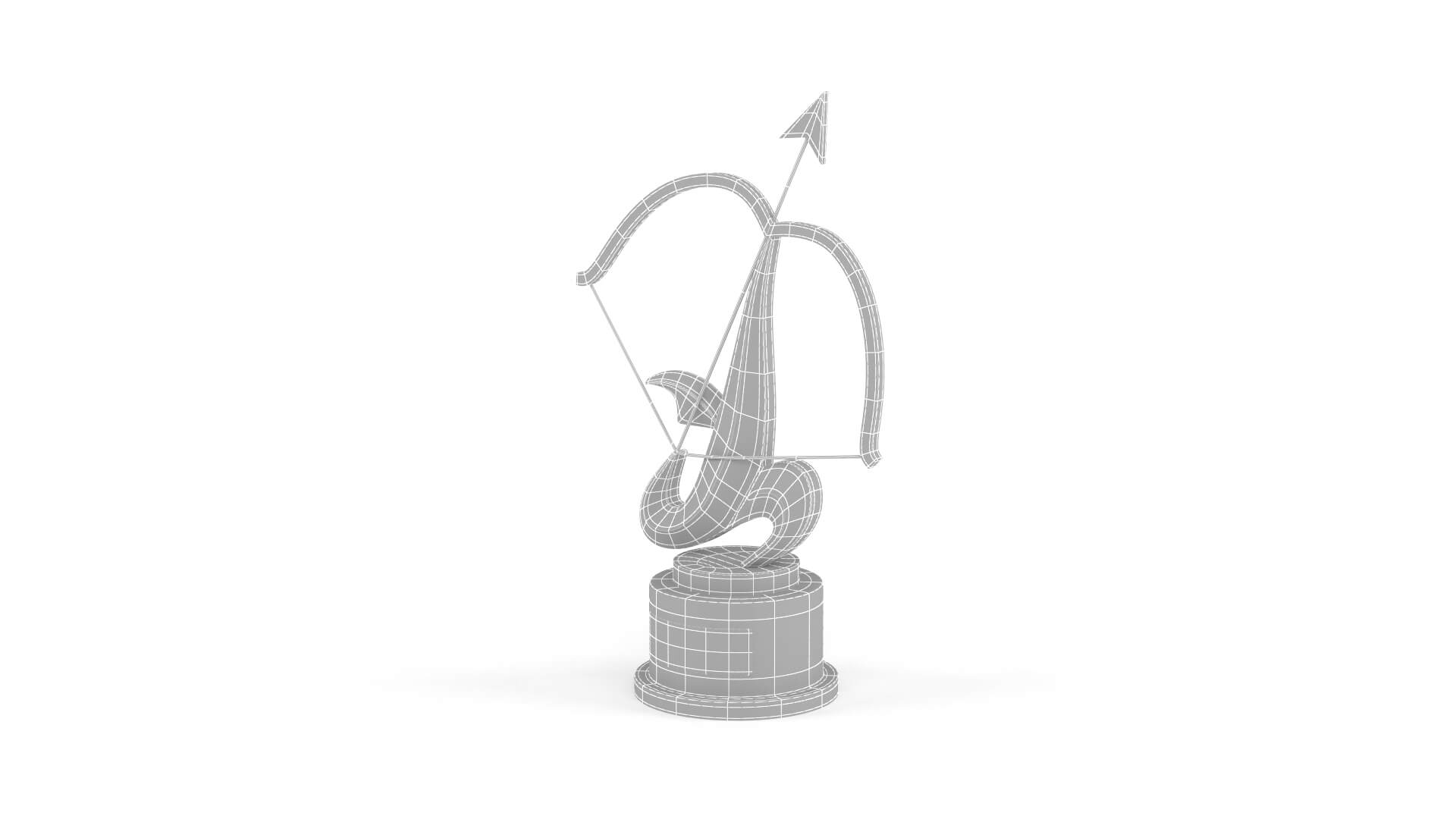 Trophy Cup Collection 3D Model
