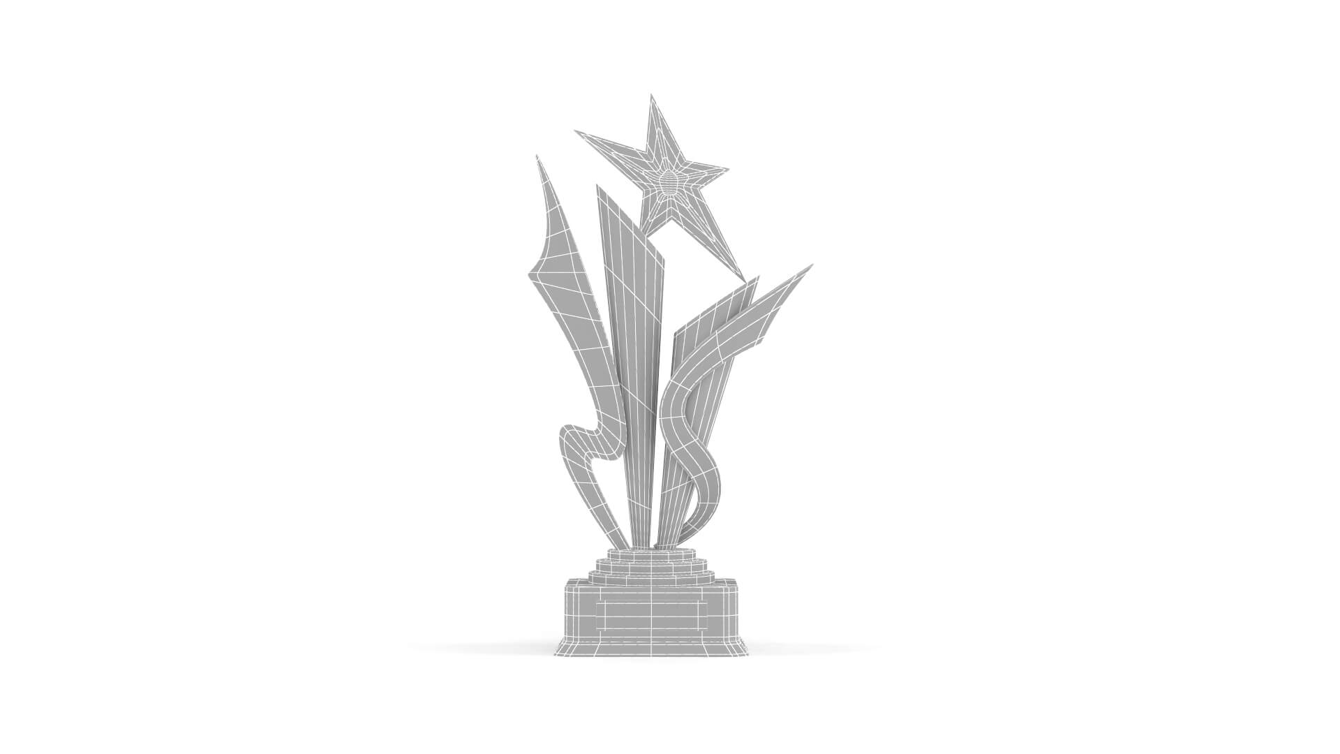 Trophy Cup Collection 3D Model