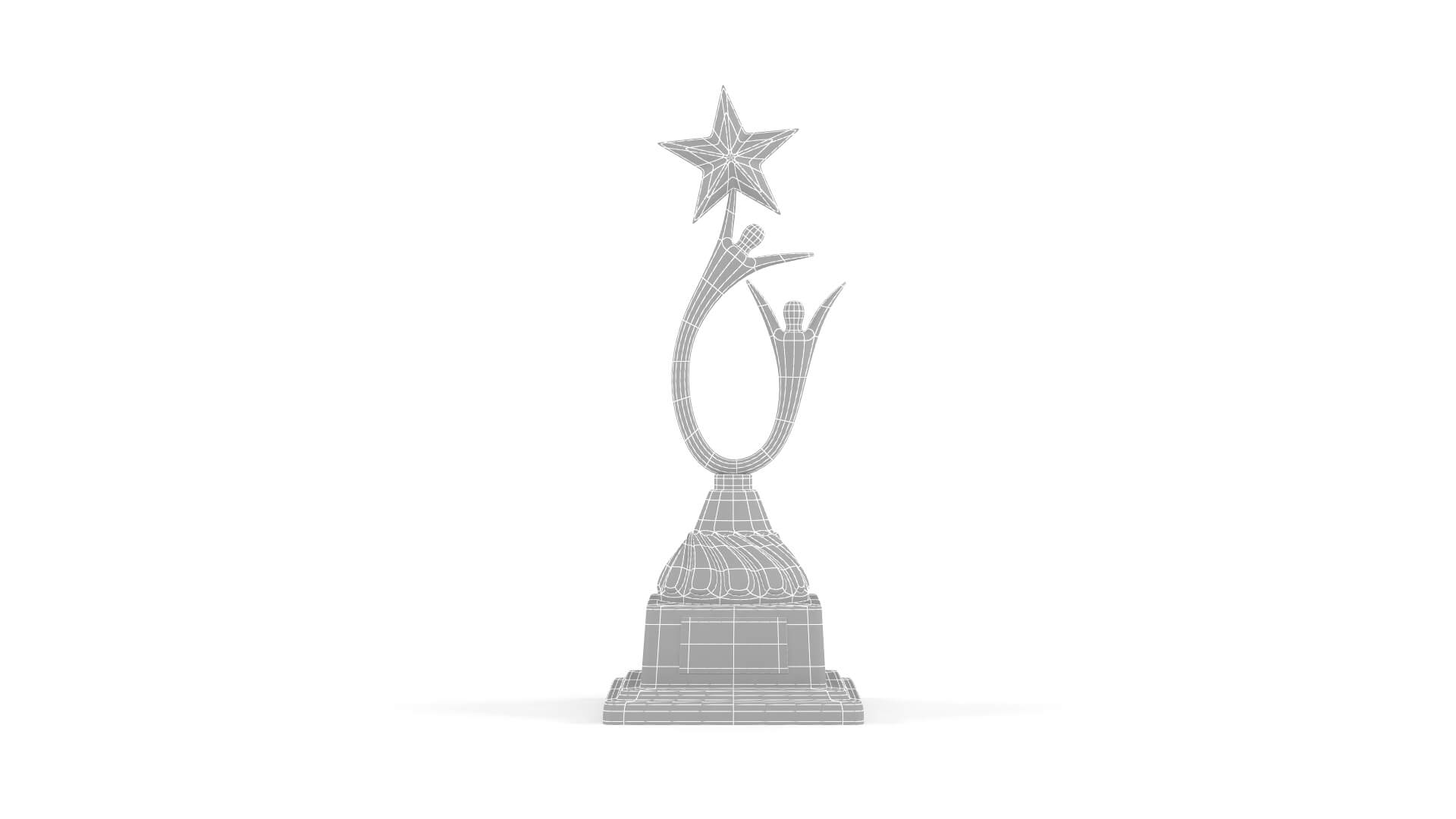 Trophy Cup Collection 3D Model