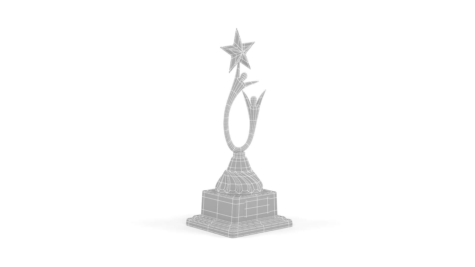 Trophy Cup Collection 3D Model