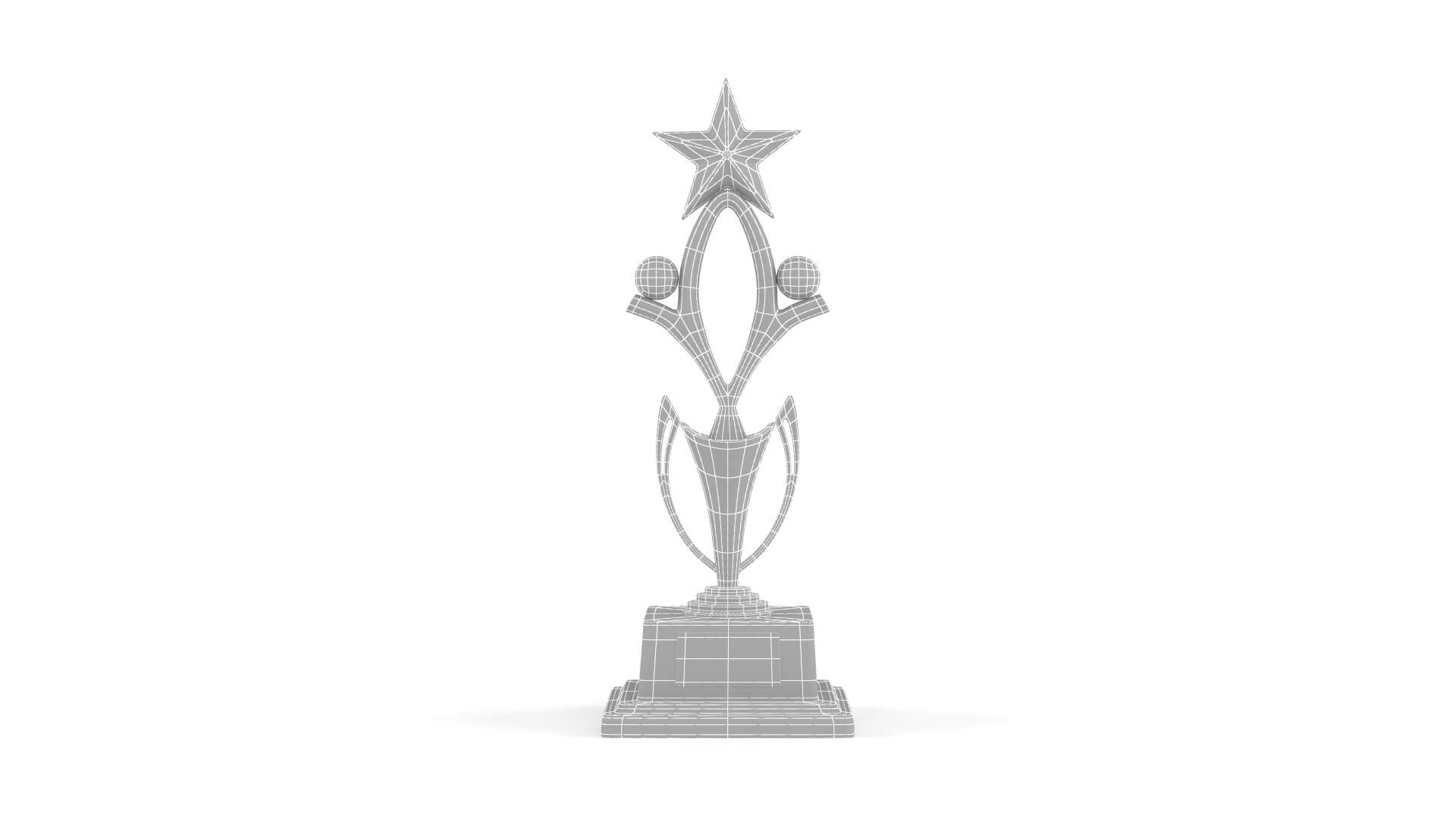 Trophy Cup Collection 3D Model