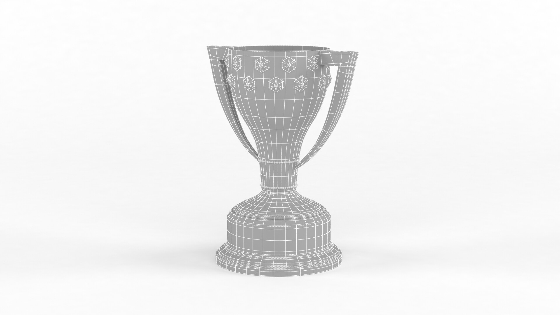 Trophy Cup Collection 3D Model