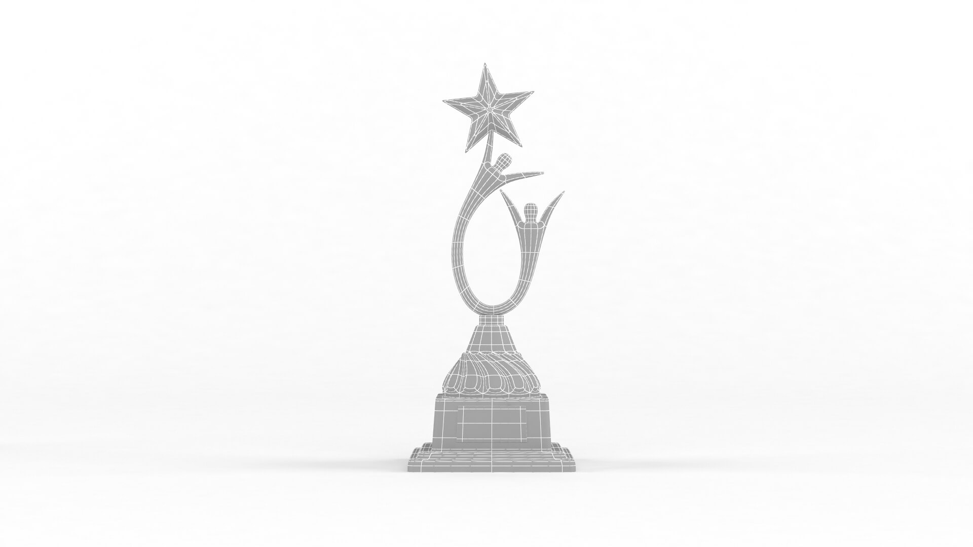 Trophy Cup Collection 3D Model