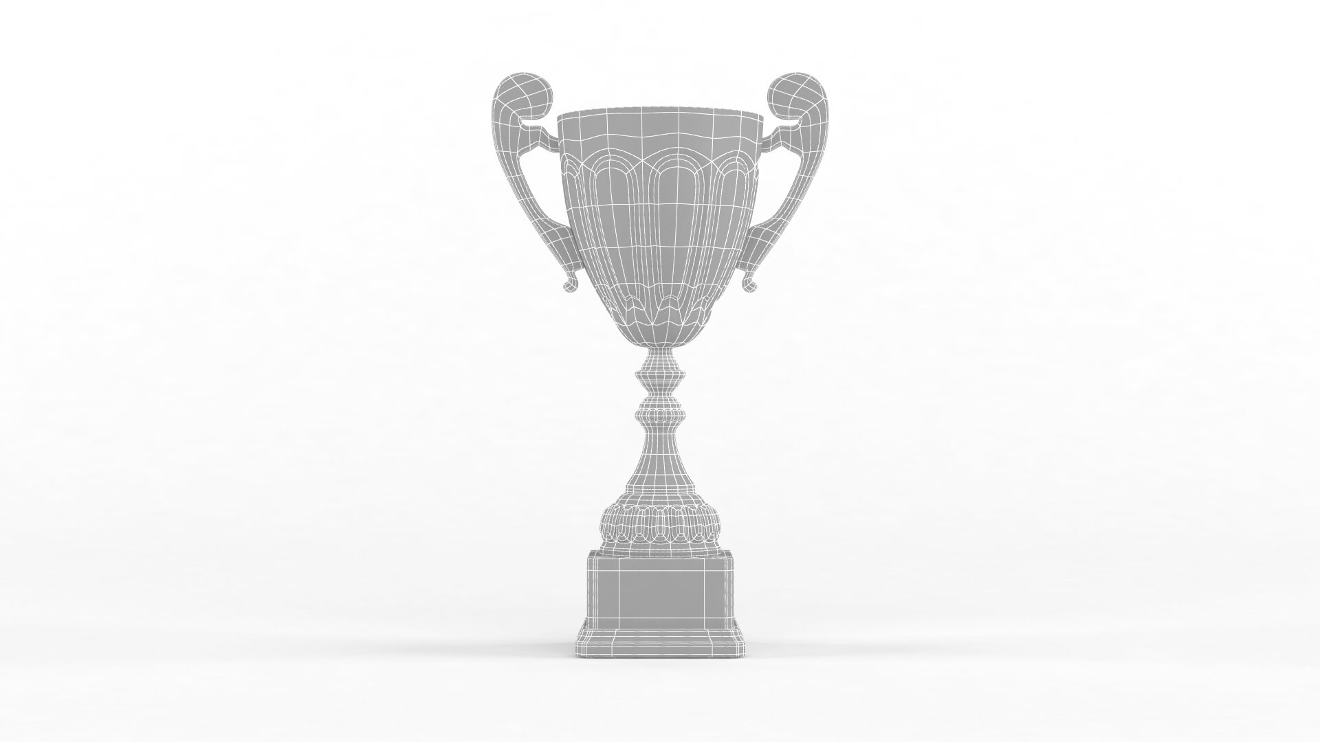 Trophy Cup Collection 3D Model