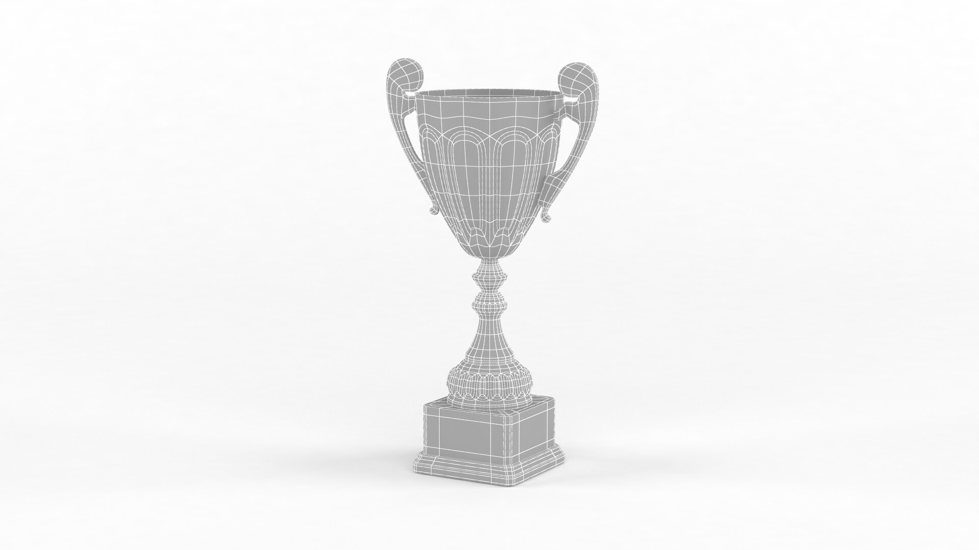 Trophy Cup Collection 3D Model