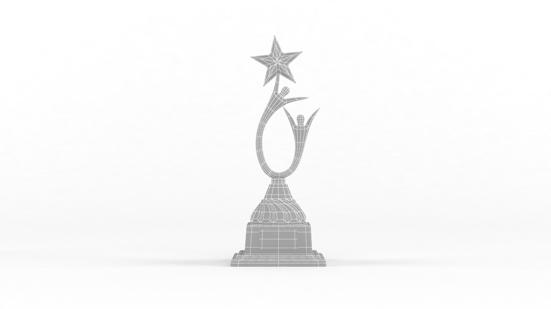 Trophy Cup Collection 3D Model