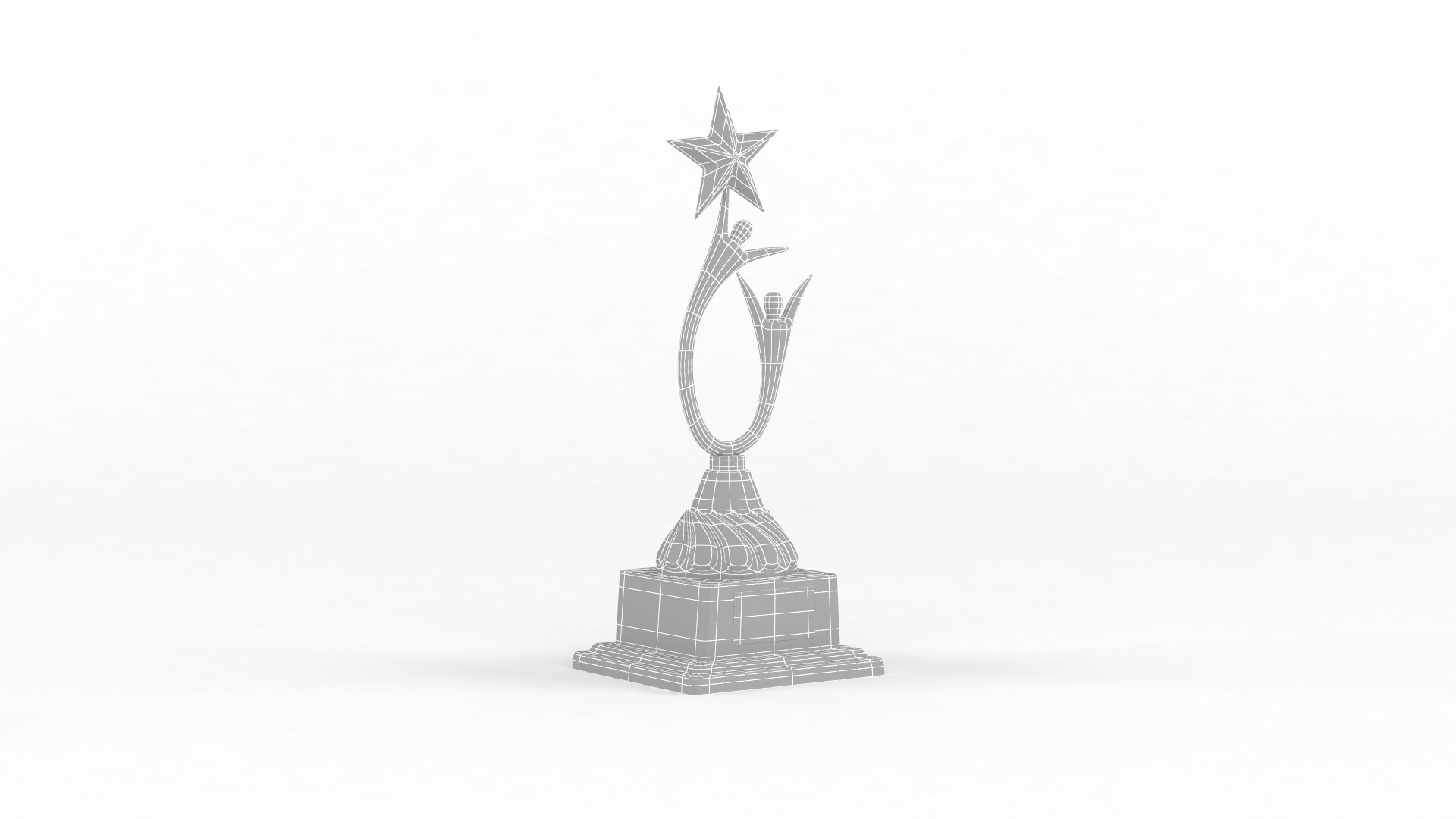 Trophy Cup Collection 3D Model