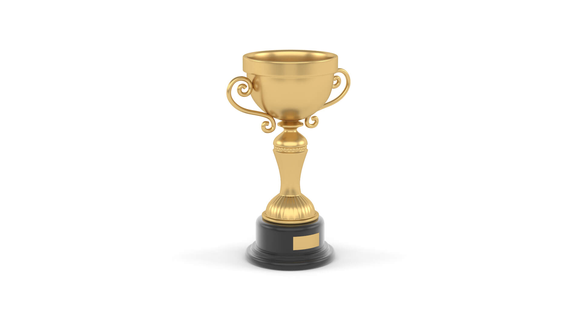 Trophy Cup Collection 3D Model