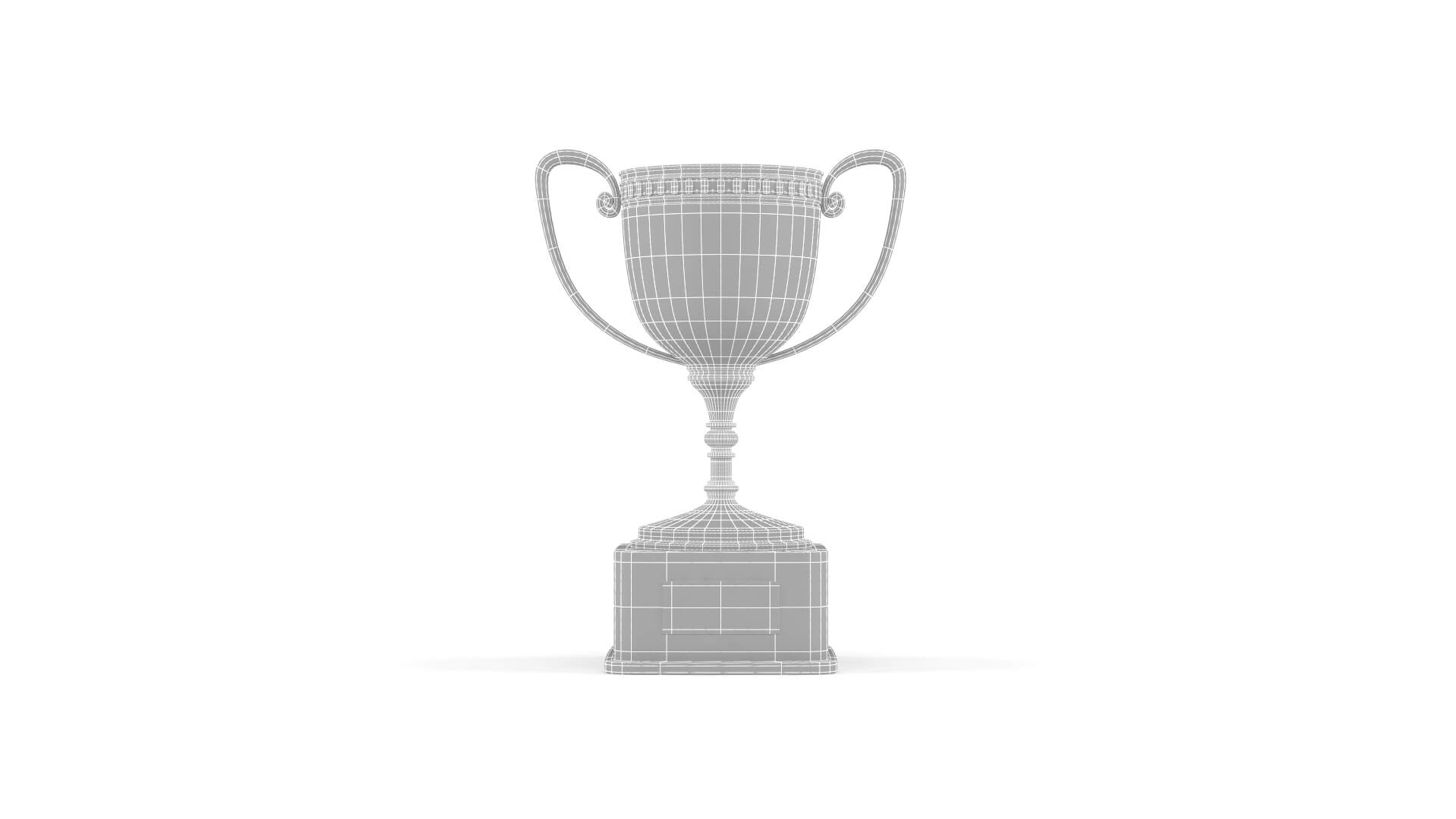 Trophy Cup Collection 3D Model