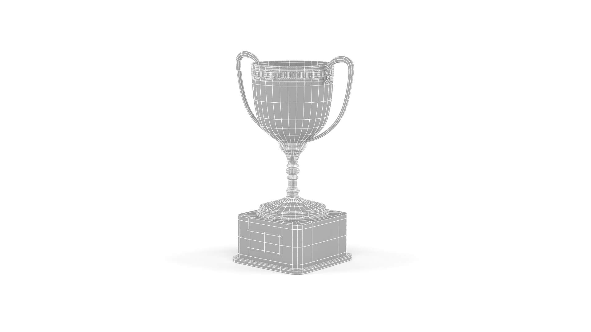Trophy Cup Collection 3D Model