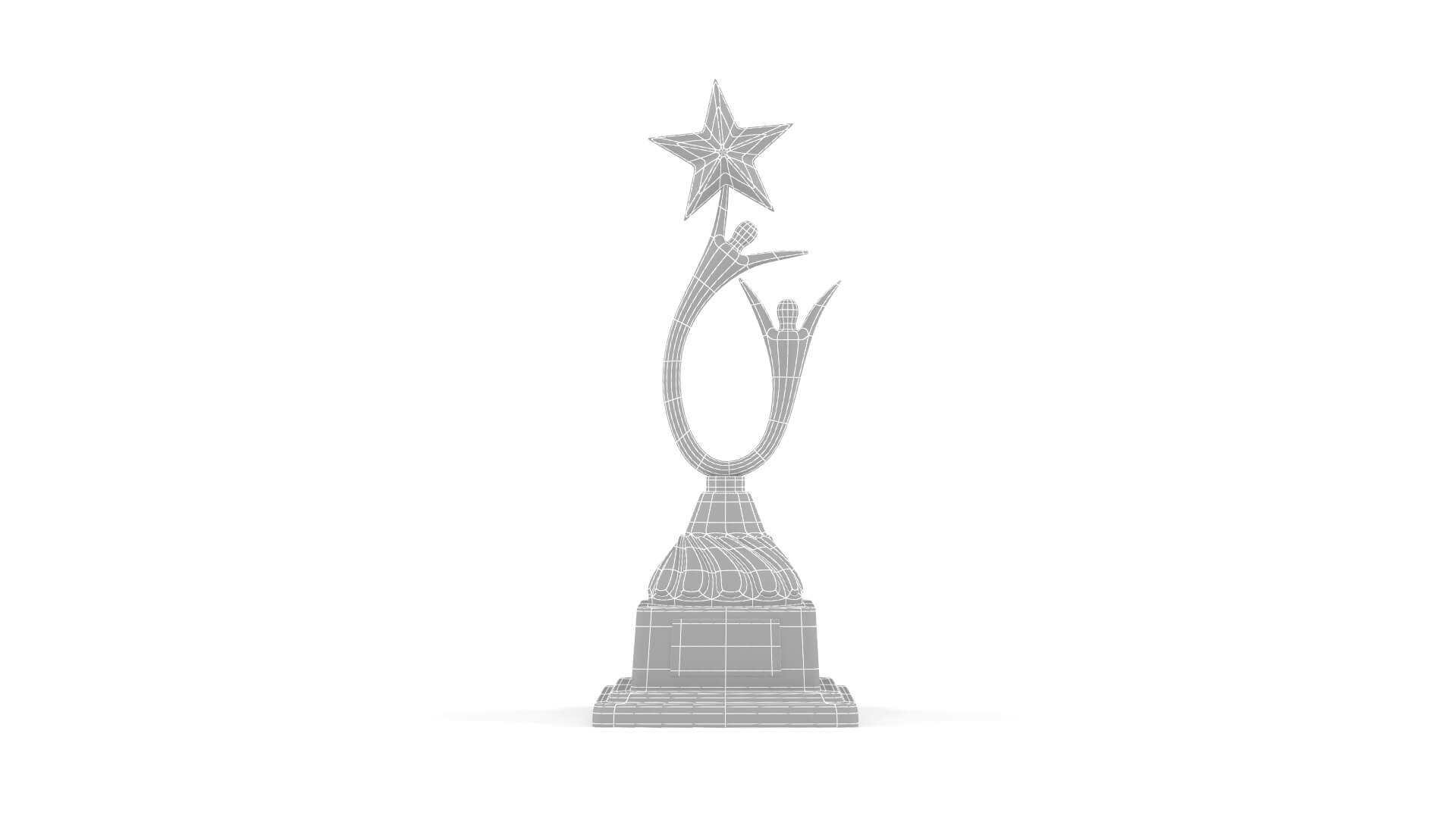 Trophy Cup Collection 3D Model
