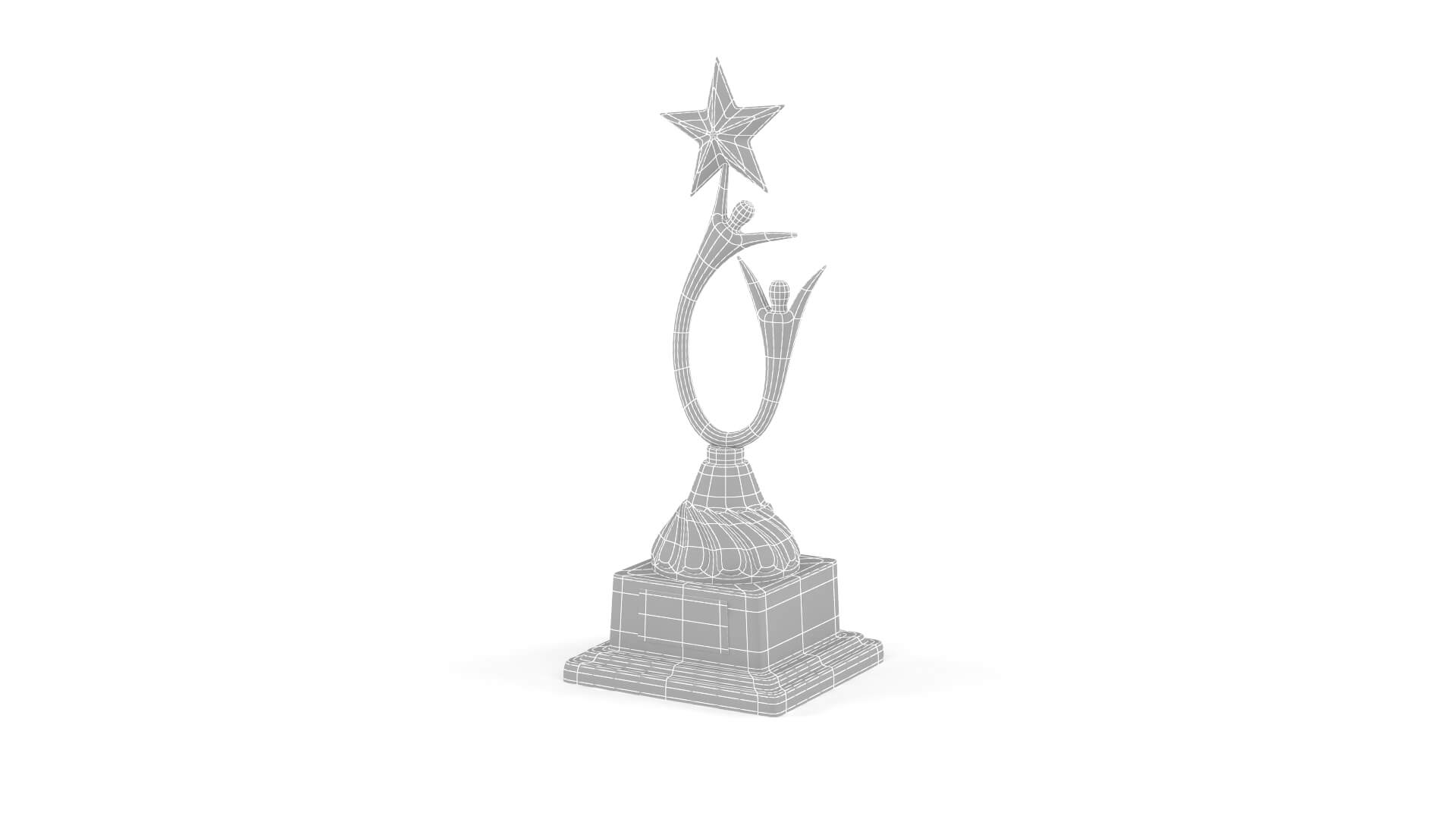 Trophy Cup Collection 3D Model