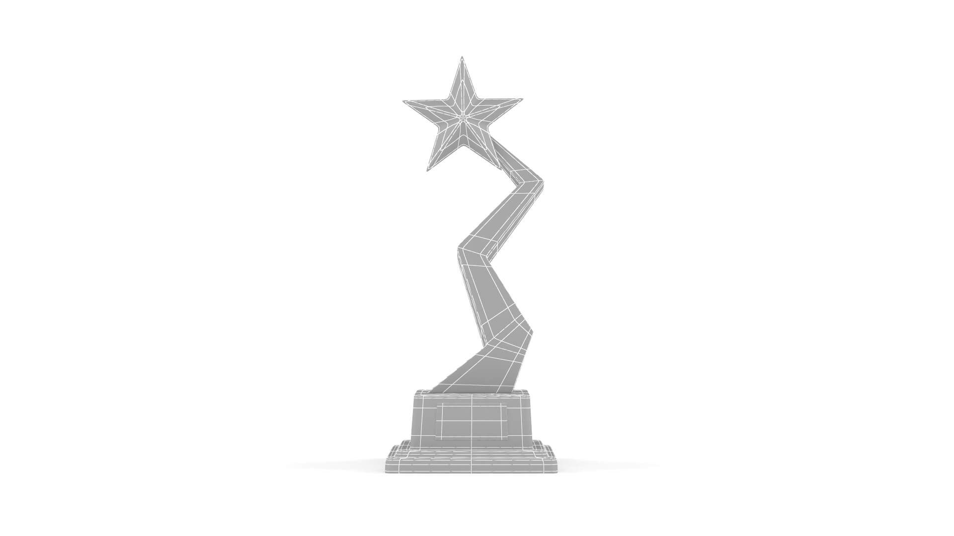 Trophy Cup Collection 3D Model