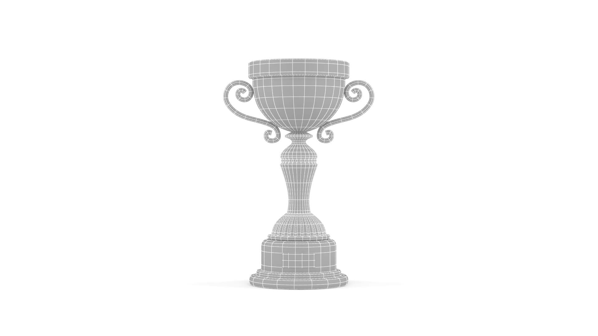 Trophy Cup Collection 3D Model