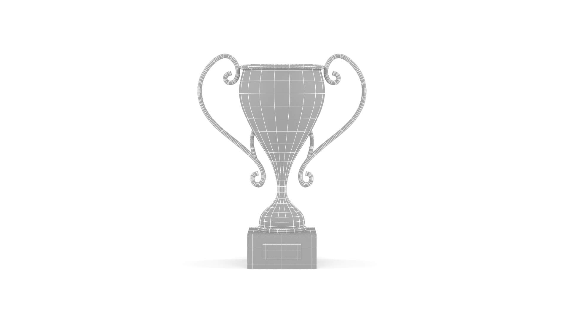 Trophy Cup Collection 3D Model