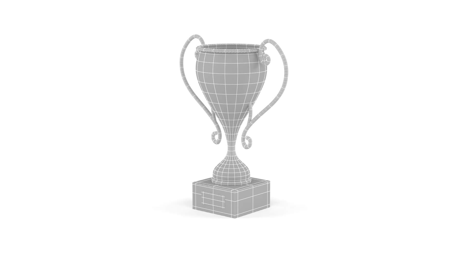 Trophy Cup Collection 3D Model