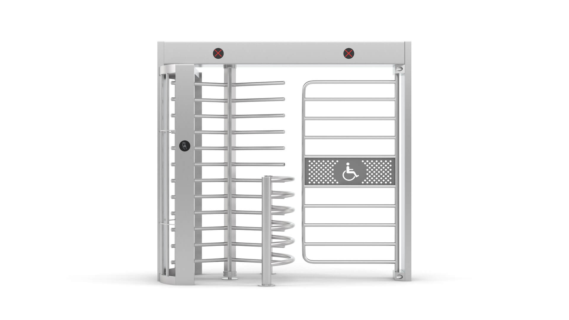 Turnstile Gate Collection 3D Model