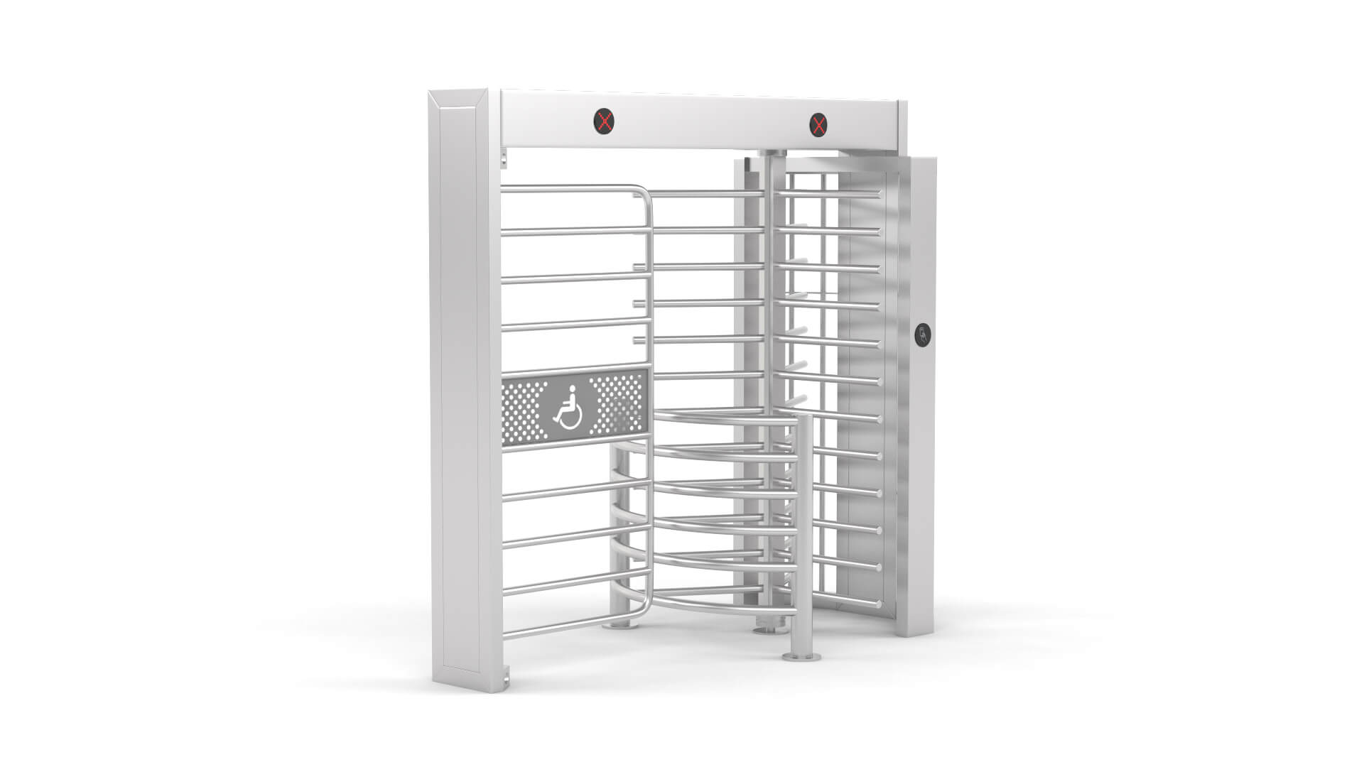 Turnstile Gate Collection 3D Model