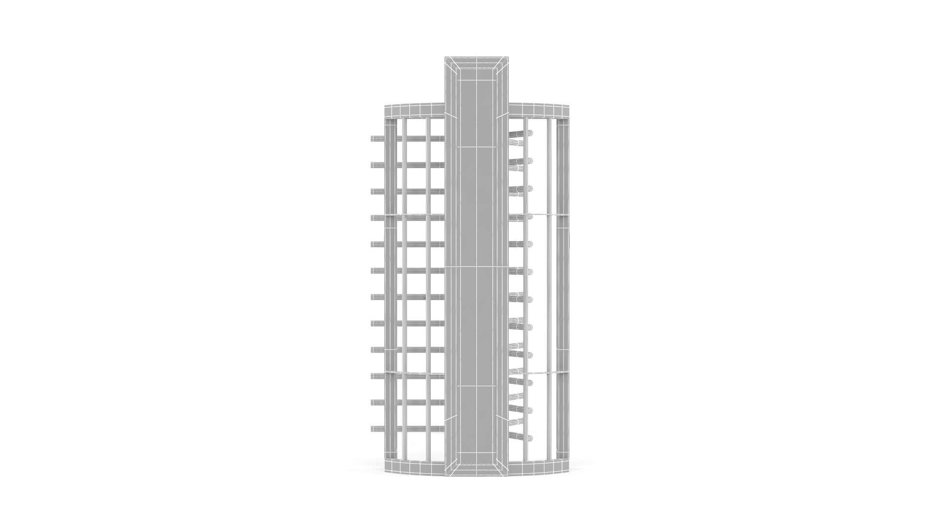 Turnstile Gate Collection 3D Model