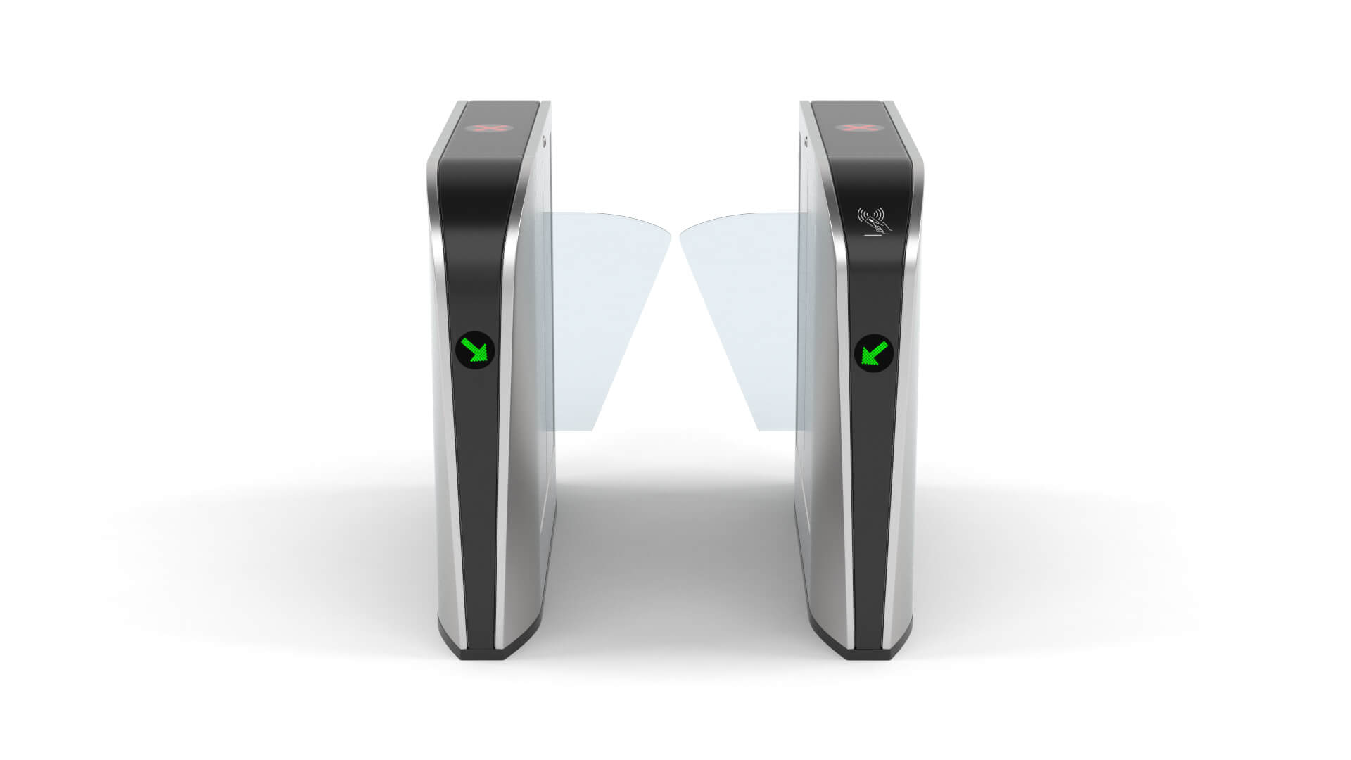 Turnstile Gate Collection 3D Model