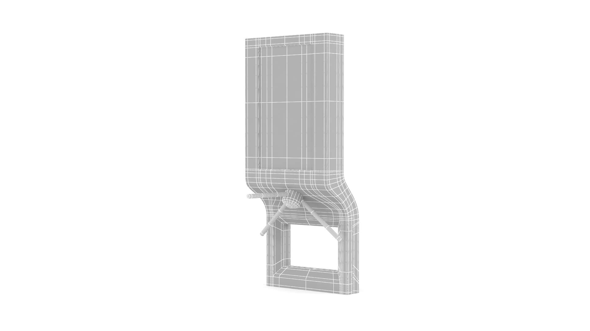Turnstile Gate Collection 3D Model