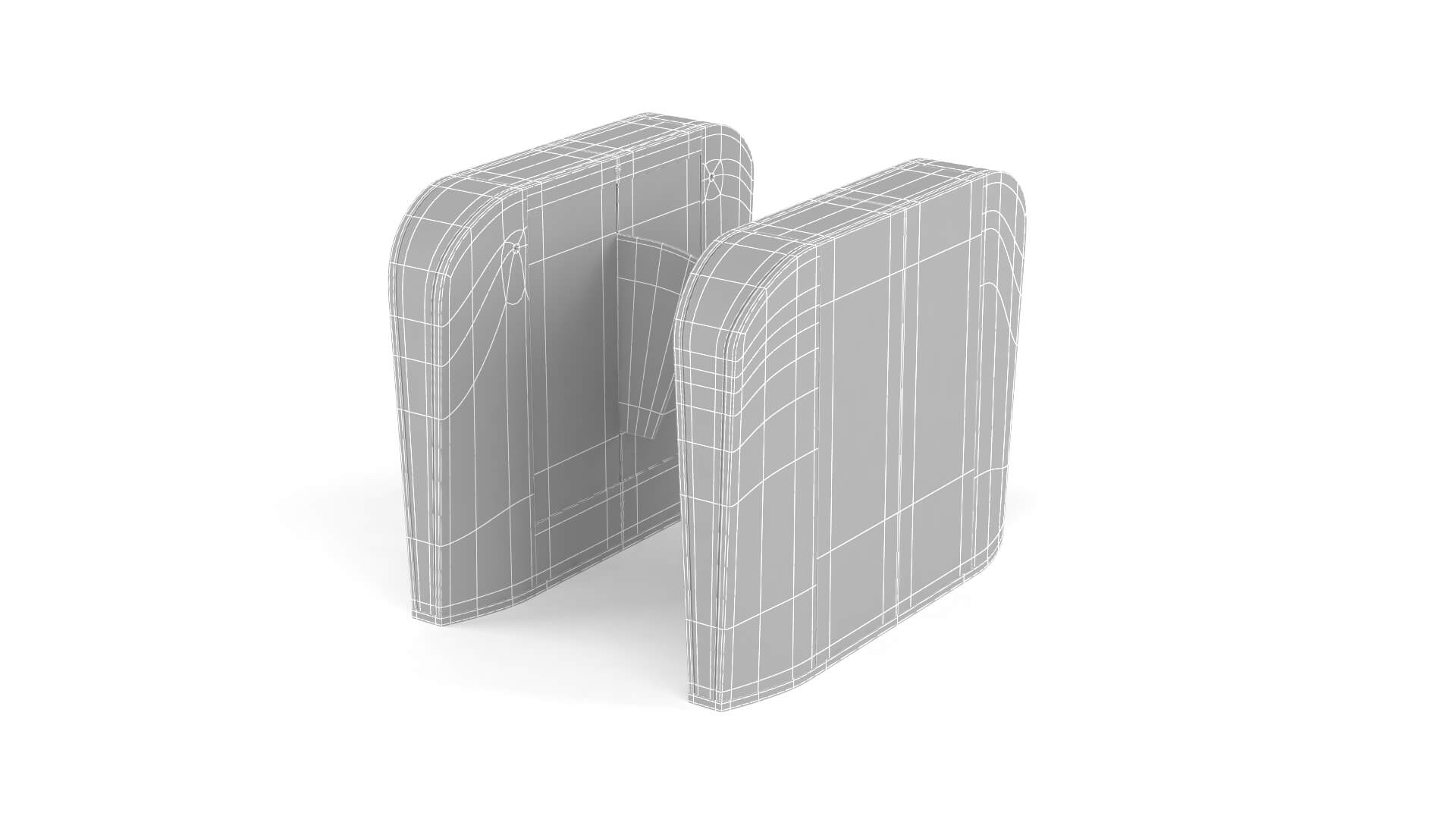 Turnstile Gate Collection 3D Model
