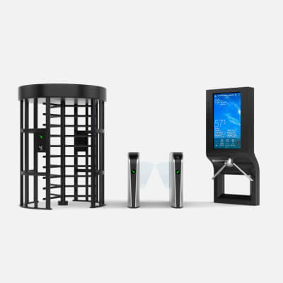 Turnstile Gate Collection 3D Model