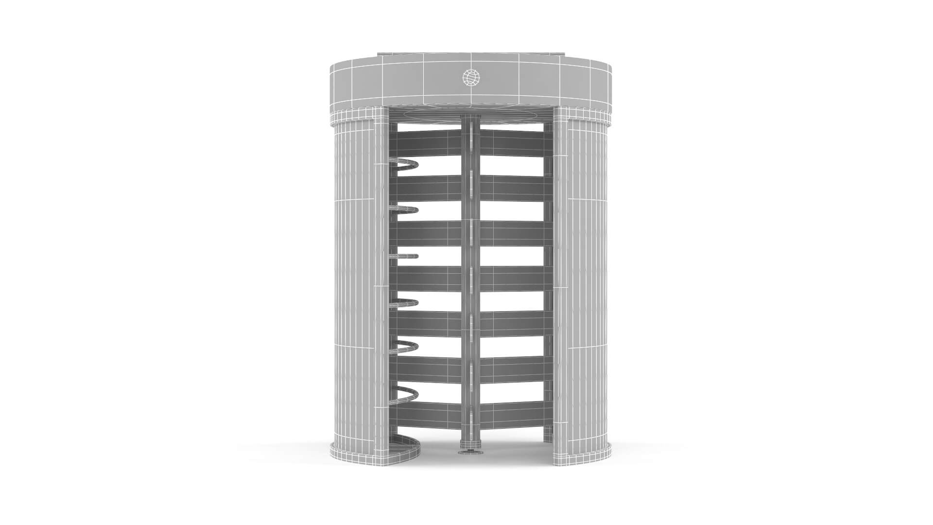 Turnstile Gate Collection 3D Model