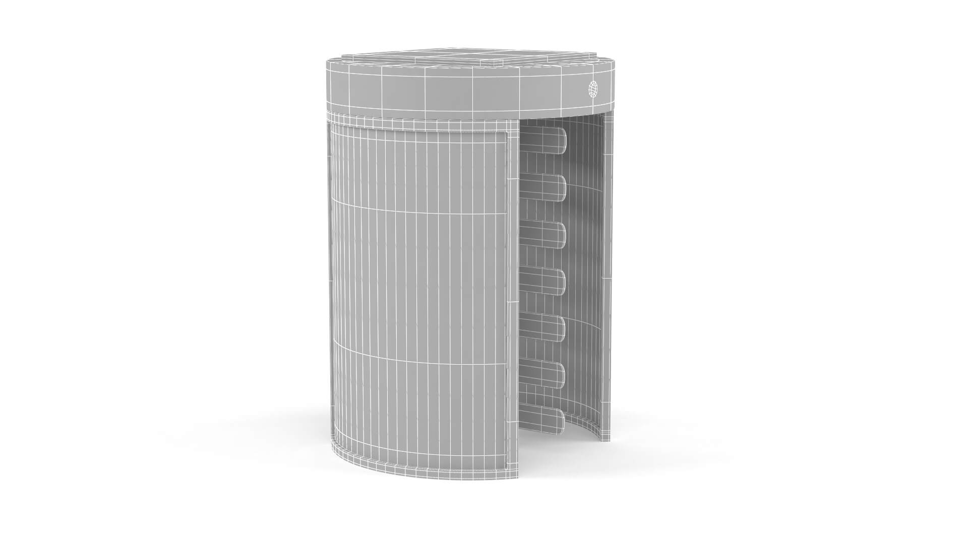 Turnstile Gate Collection 3D Model