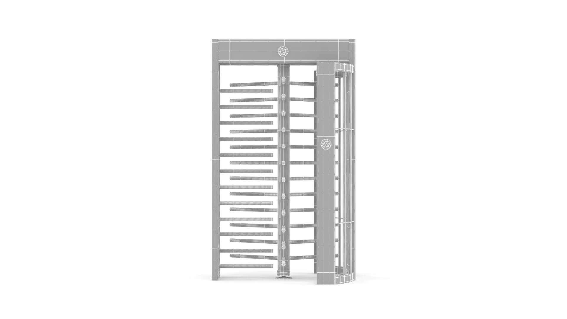 Turnstile Gate Collection 3D Model