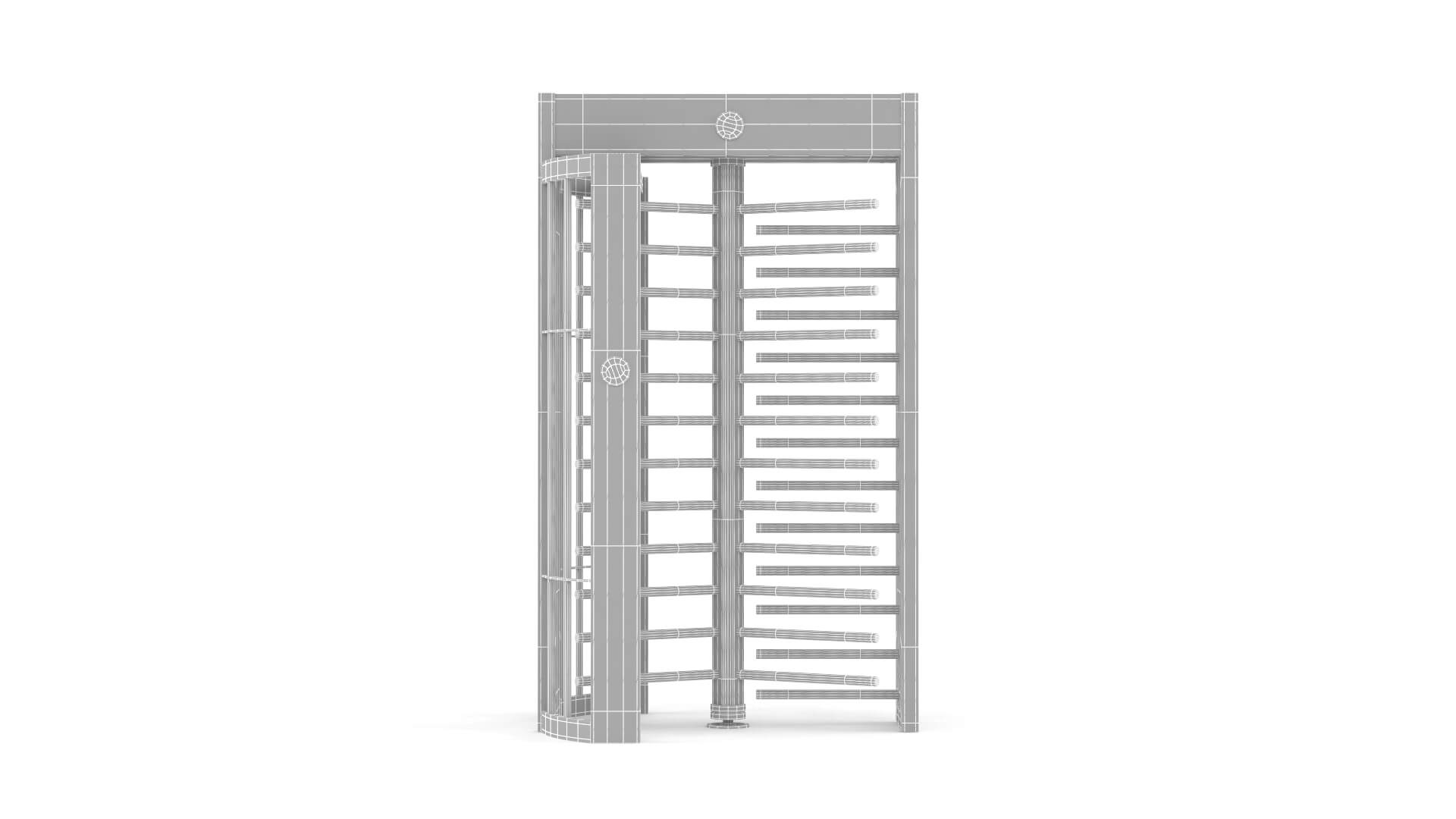 Turnstile Gate Collection 3D Model