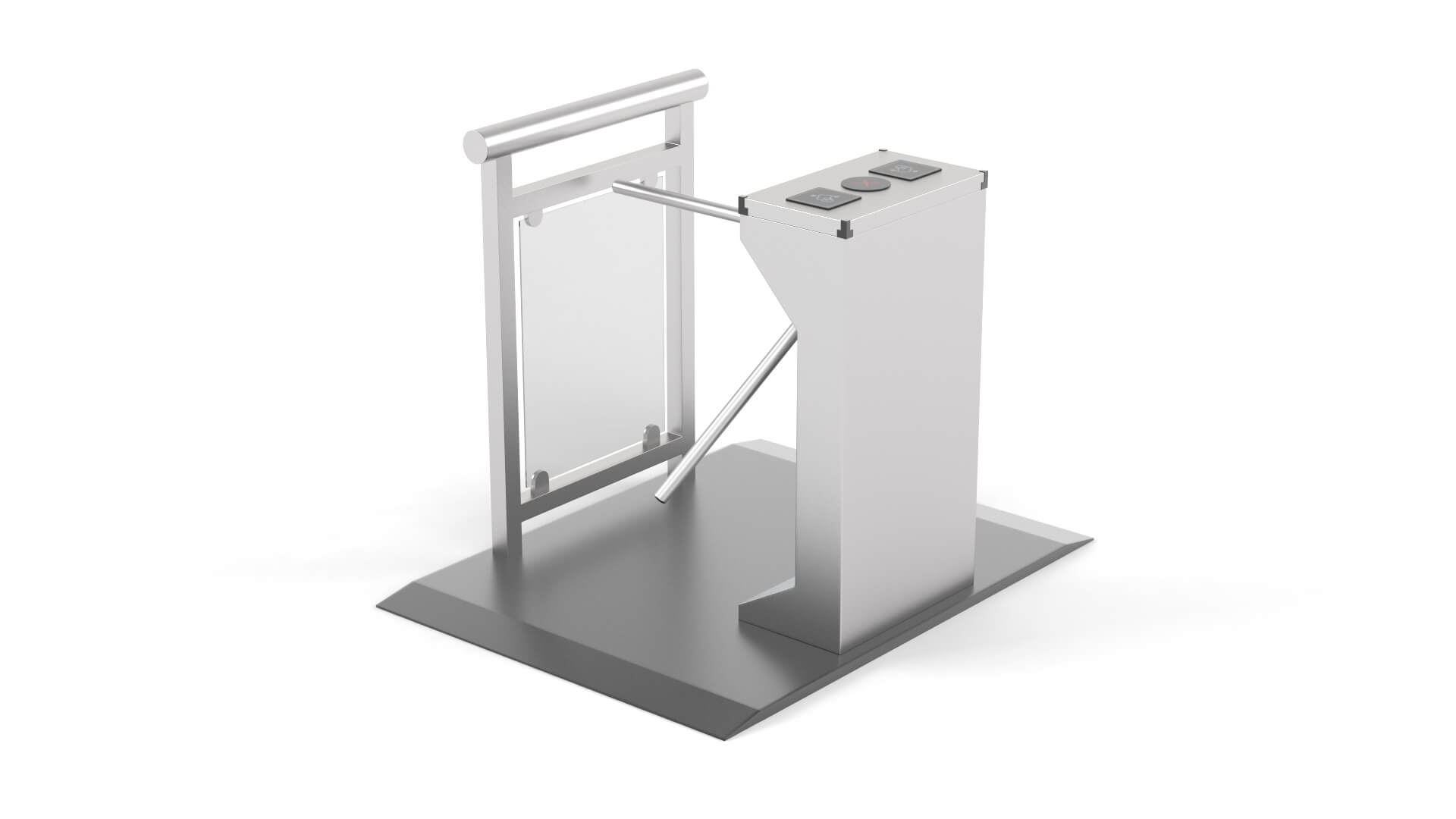 Turnstile Gate Collection 3D Model