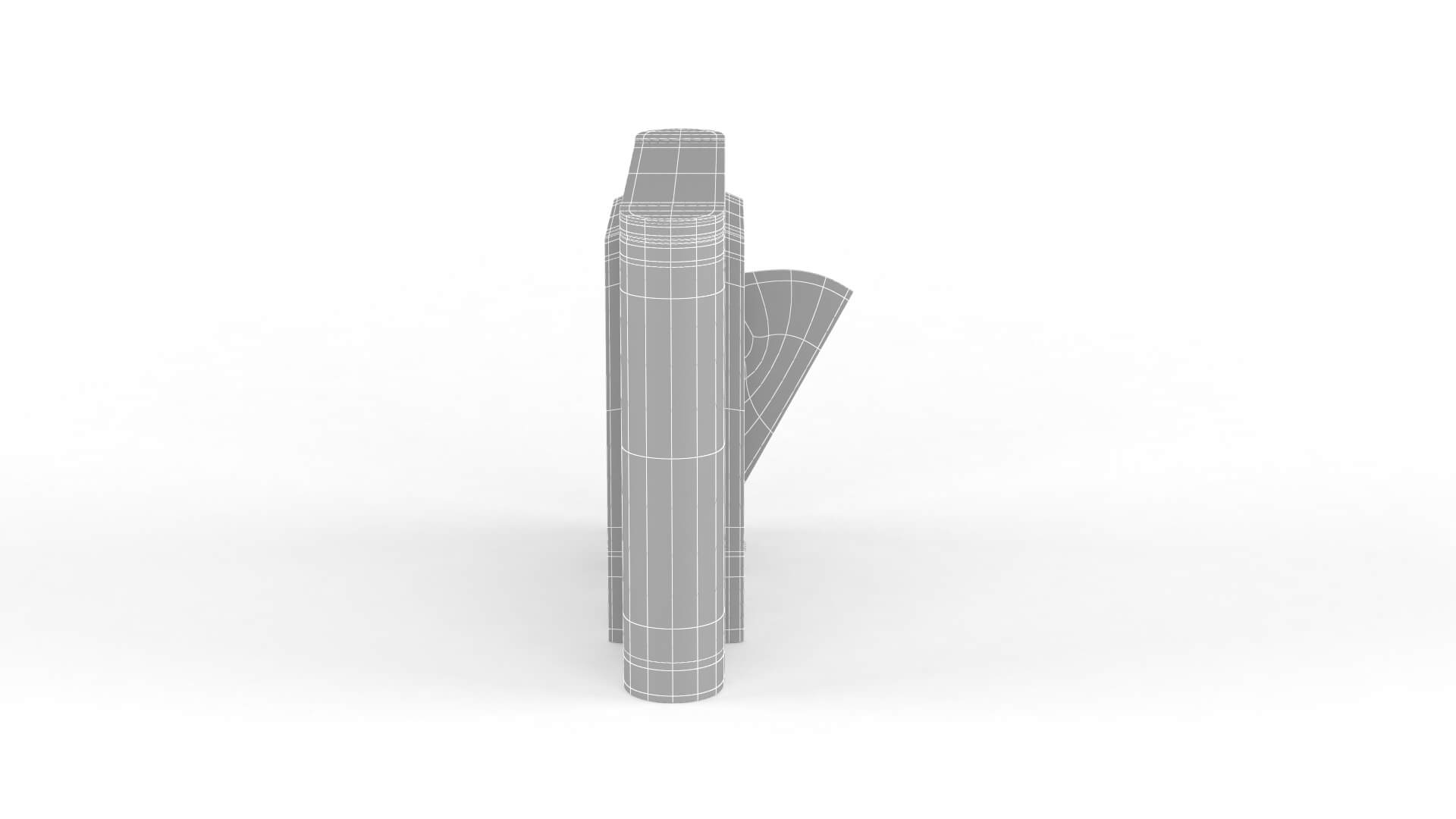 Turnstile Gate Collection 3D Model
