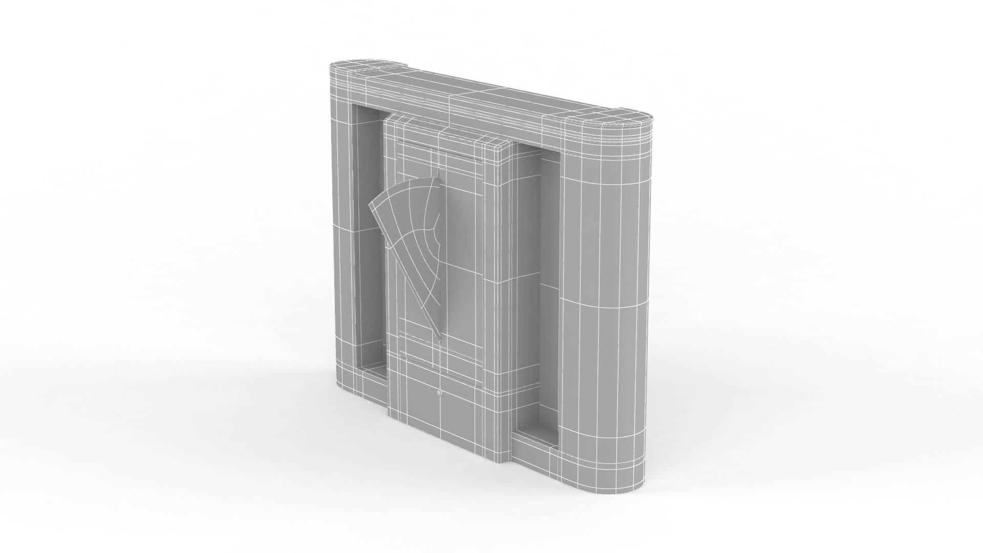 Turnstile Gate Collection 3D Model