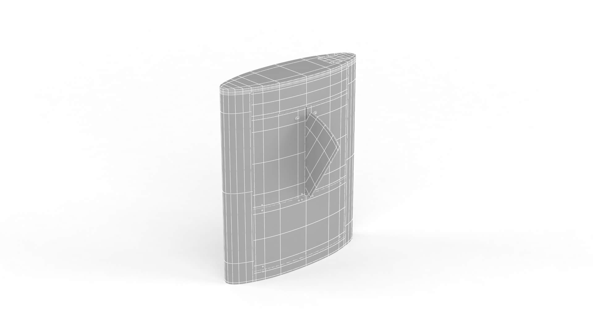 Turnstile Gate Collection 3D Model