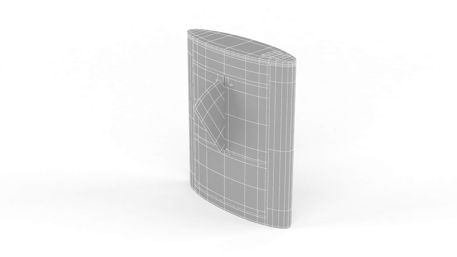 Turnstile Gate Collection 3D Model