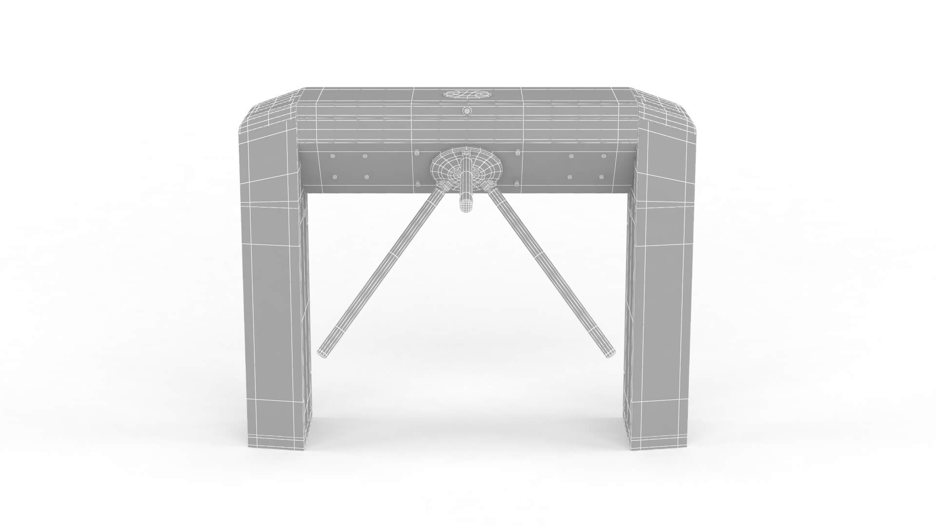 Turnstile Gate Collection 3D Model
