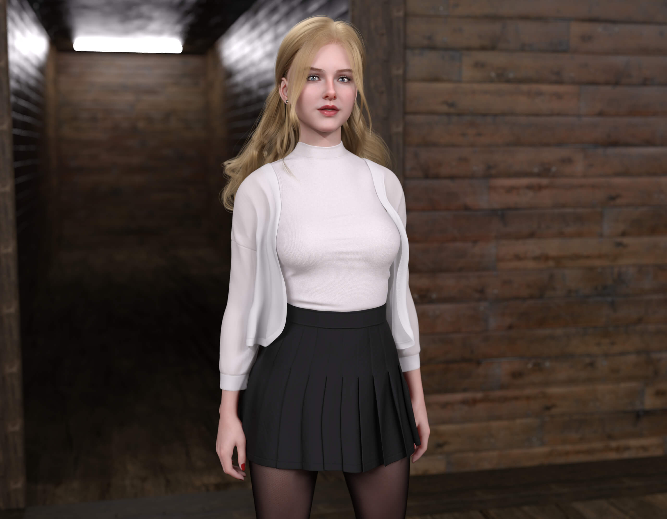 Grace 3D Render, Digital Artwork by jdsg90