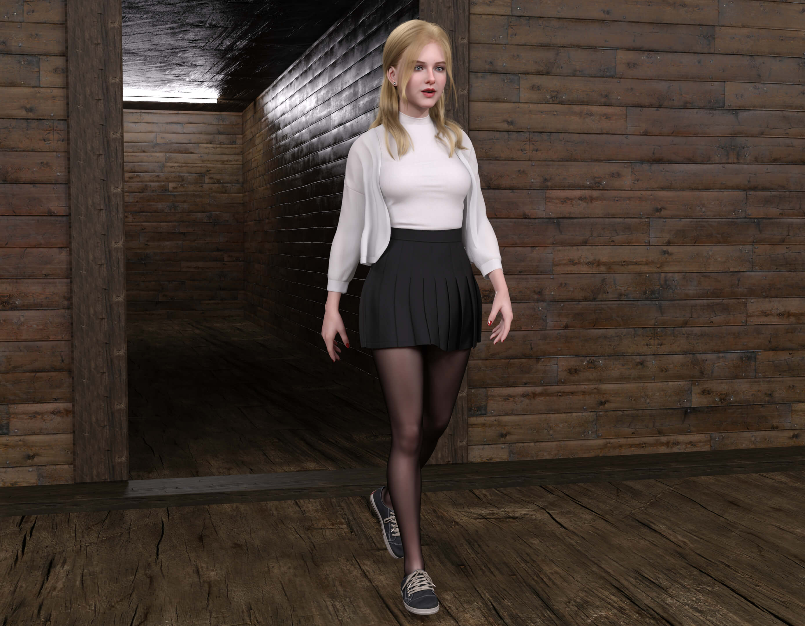 Grace 3D Render, Digital Artwork by jdsg90