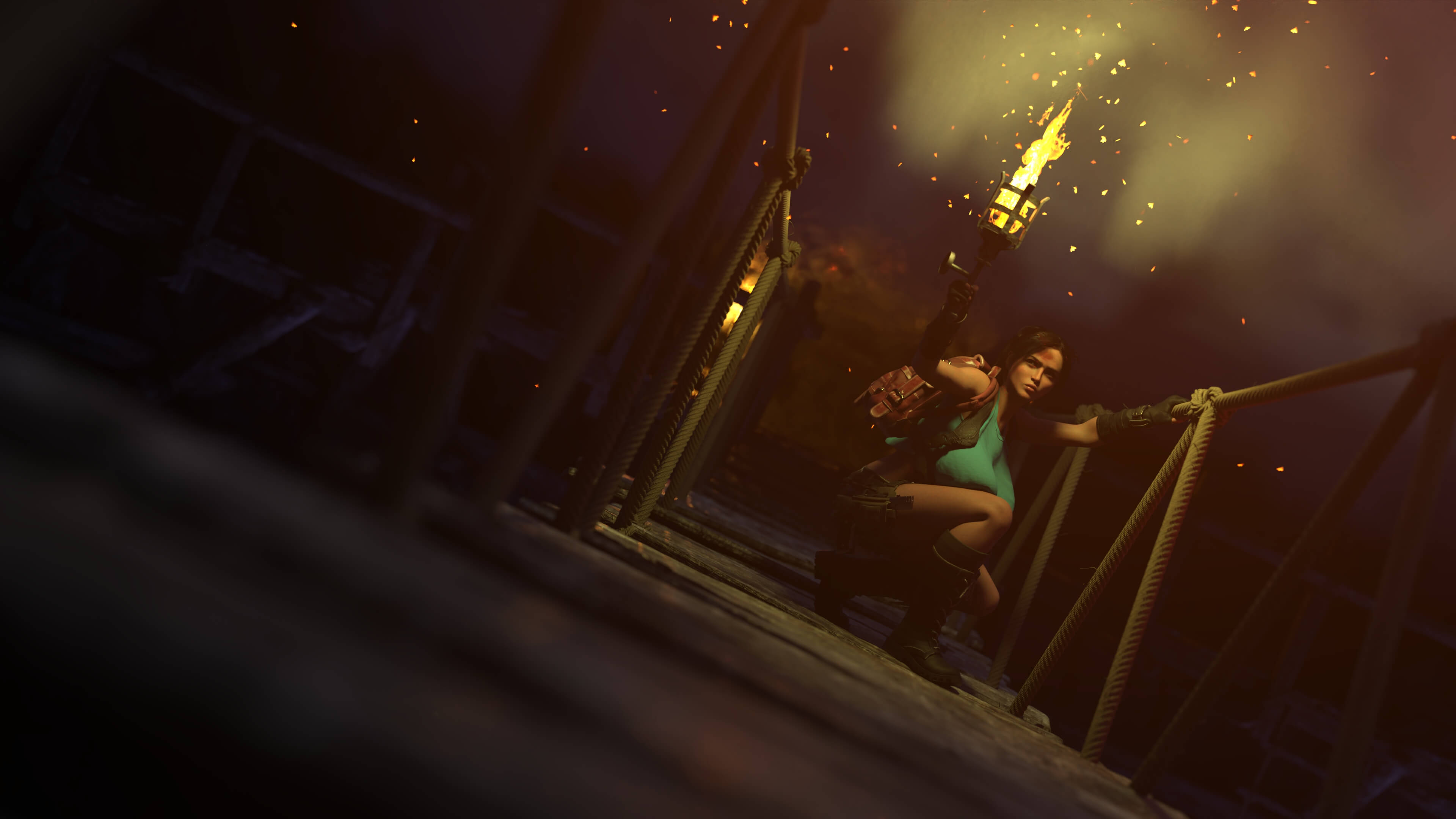 Lara & Mine 3D Render, Digital Artwork by jedimangia