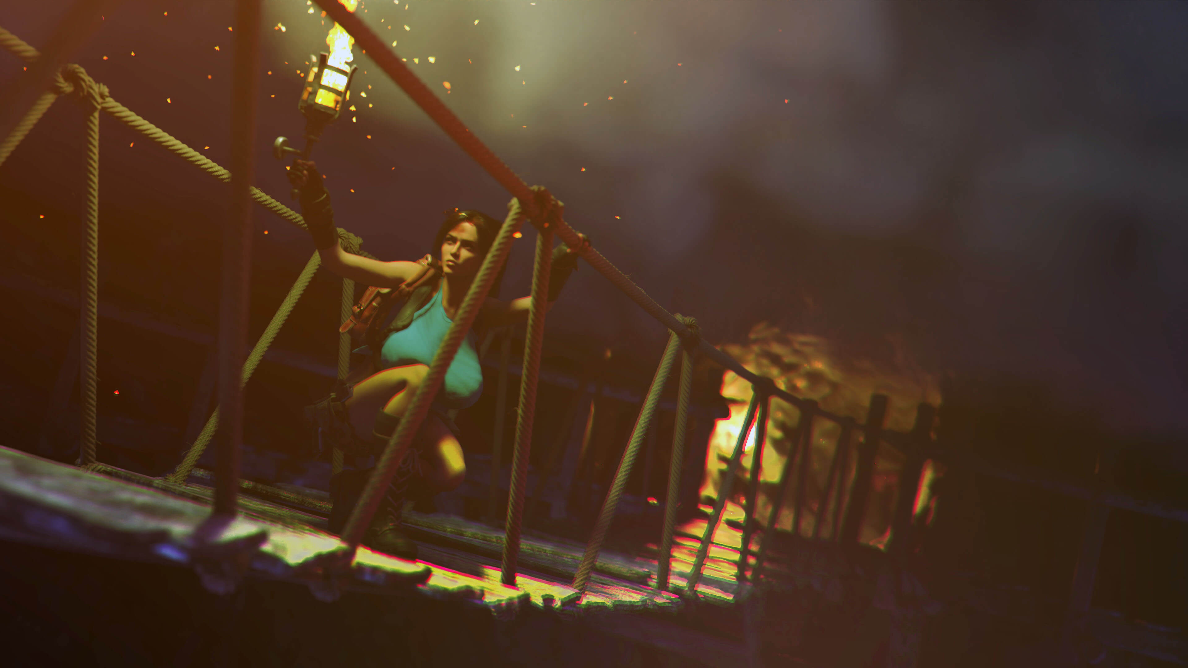Lara & Mine 3D Render, Digital Artwork by jedimangia