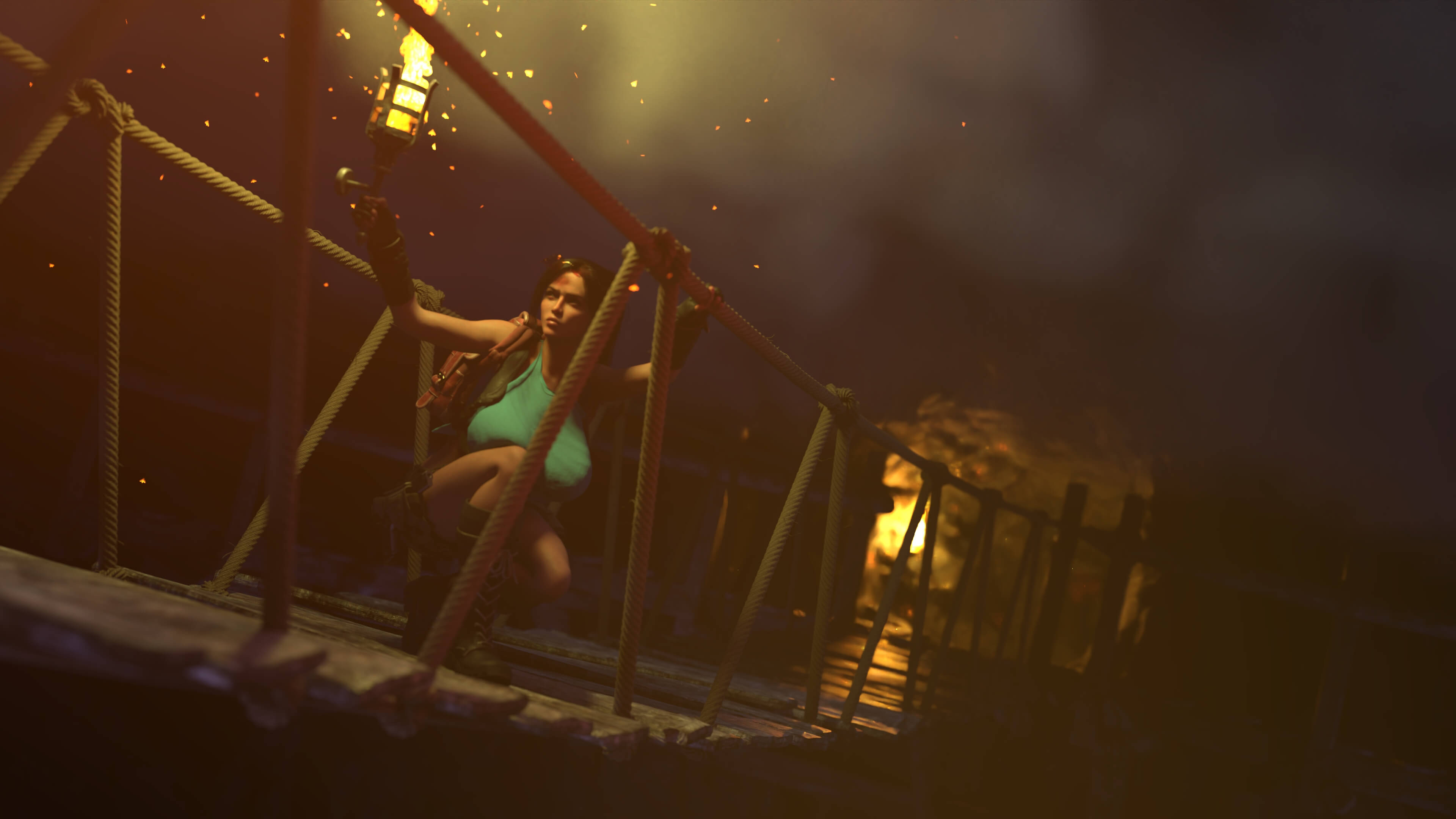 Lara & Mine 3D Render, Digital Artwork by jedimangia