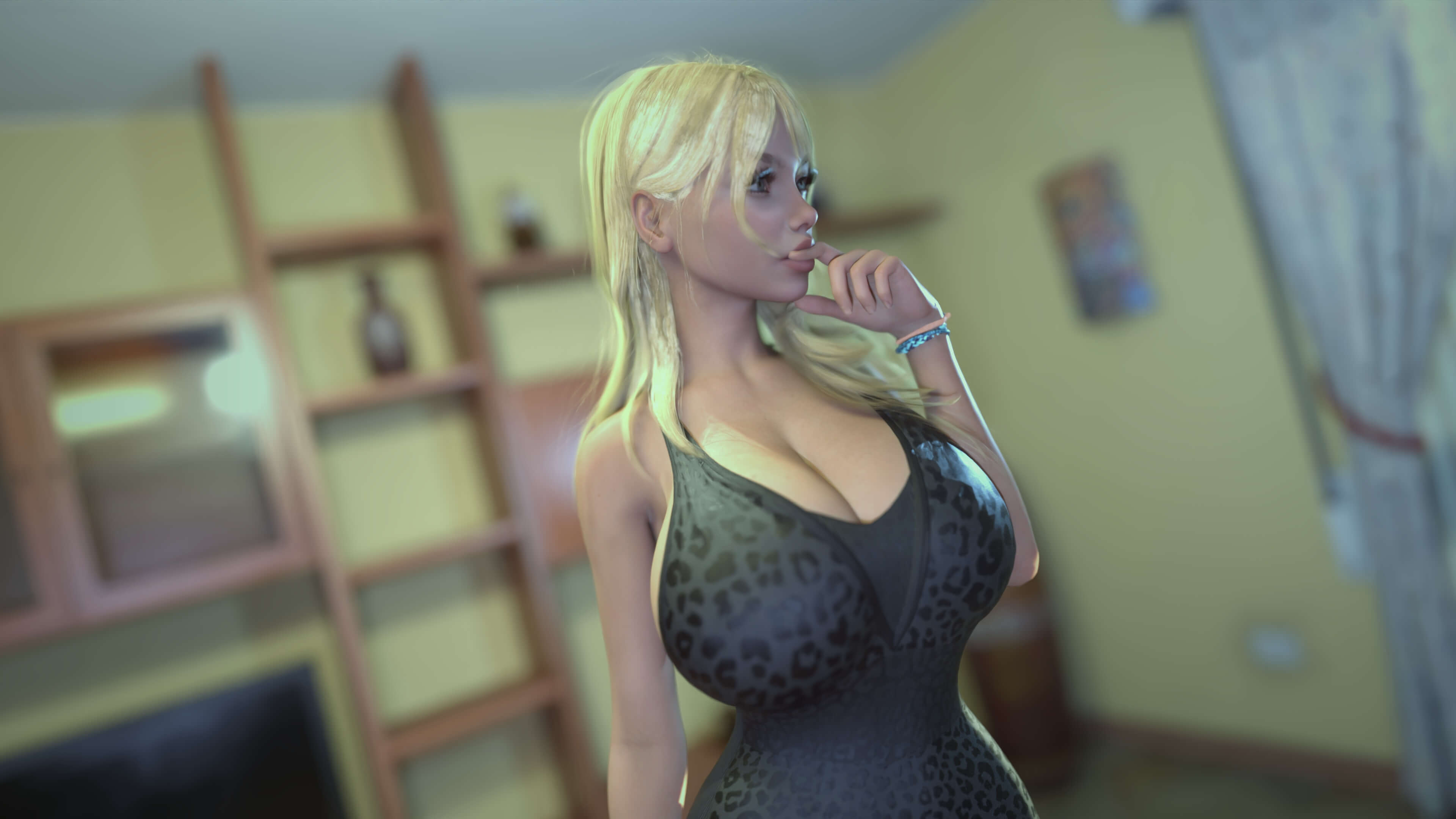 Out of Sight Out of Mind 3D Render, Digital Artwork by jedimangia